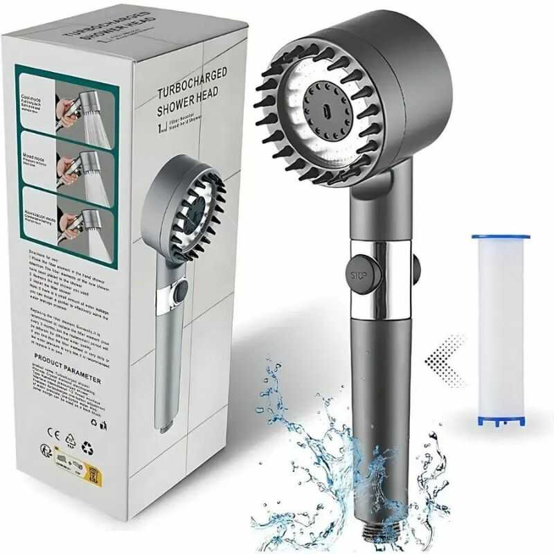TurboShower – Nagynyomású Zuhanyfej
